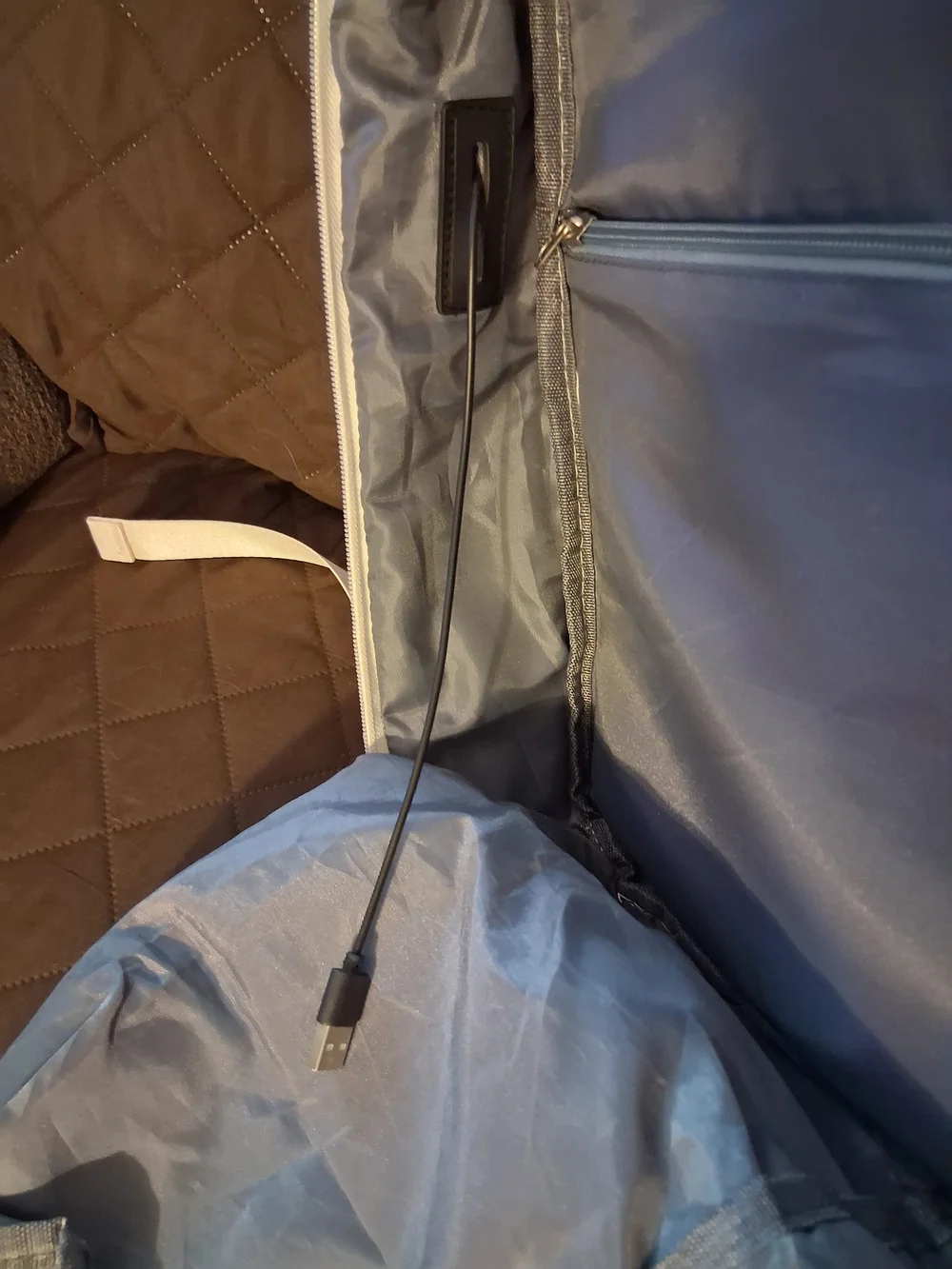 Unisex White Everyday Backpack